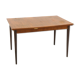 Teak "wallet" dining room table, Sweden, 1950