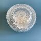 Plafonnier rond en verre ciselé