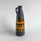 Vase West Germany black and amber
