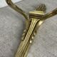 Pair of wall candle holders in bronze