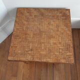 Vintage rattan coffee table