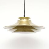 Golden Vitrika lamp, Denmark 1970s