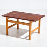 Table basse en chêne par Hans J. Wegner pour Getama