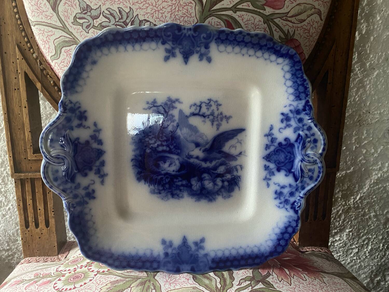 Villeroy and Boch XIX square dish, India model