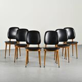 Set of six Pegase Chairs