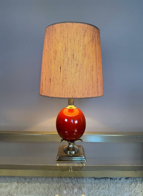 Lampe œuf Le Dauphin années 70