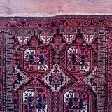 Handmade Persian Beluch Rug 203x102cm