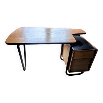 Bureau moderniste de Robert Charroy pour Mobilor années 50