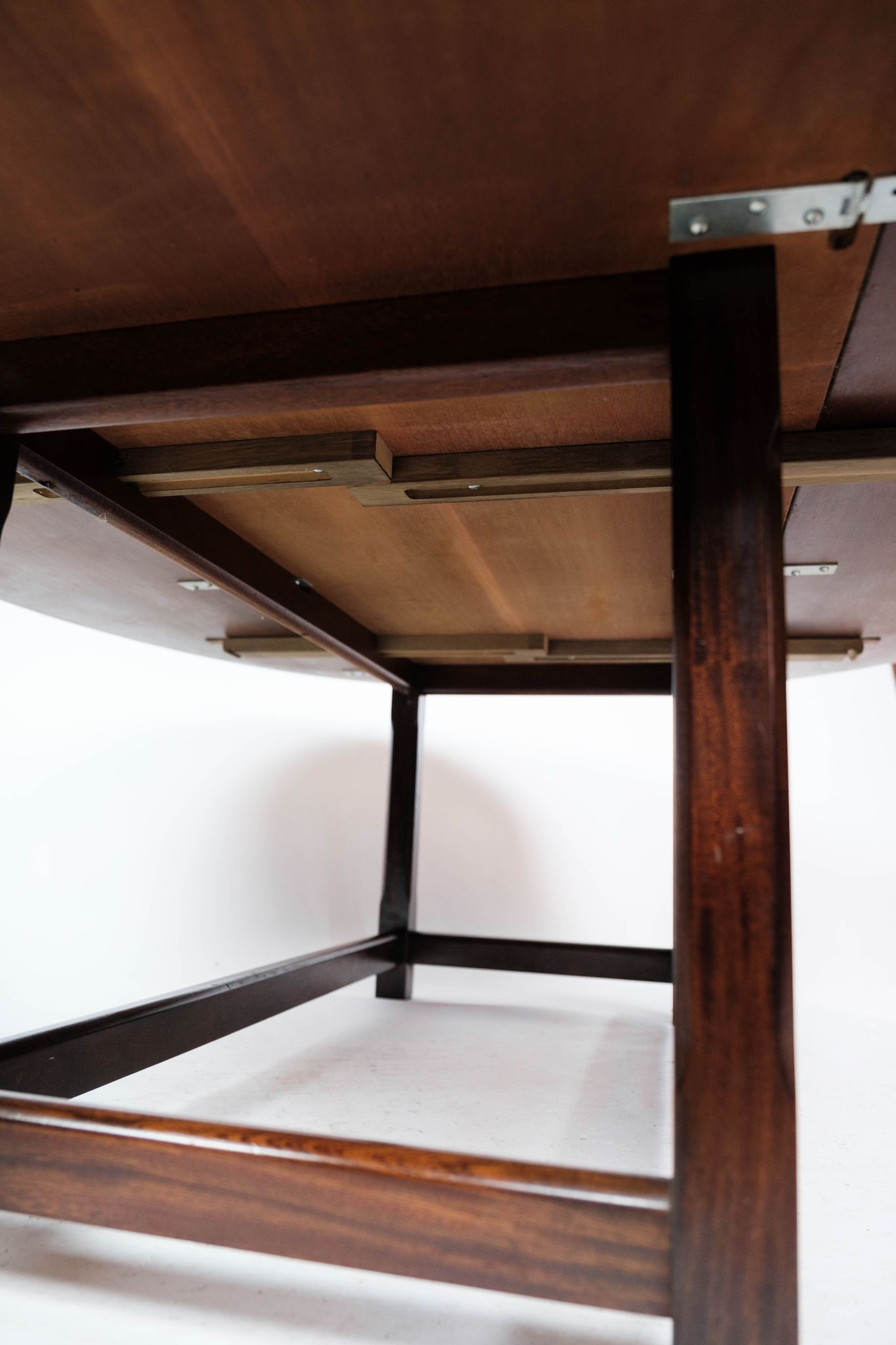 Table basse en acajou avec extensions, années 1930