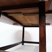 Table basse en acajou avec extensions, années 1930