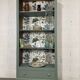 Old bookcase shelf