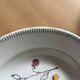 6 vintage ceramic deep plates
