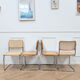 Lot de 4 chaises Cesca B32 par Marcel Breuer