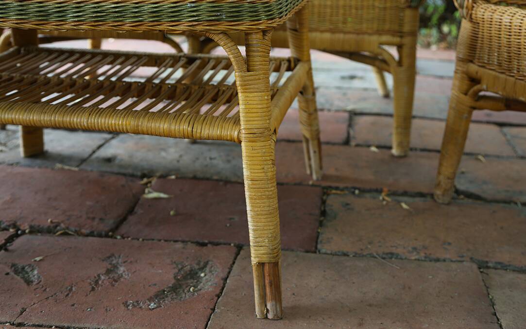 Rattan Garden Furniture, Early 20th Century
