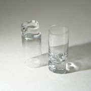 8 “Pitagora Highball” glasses by Marco Zanuso for Arnolfo di Cambio, 1970s