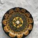 Presentation and collection plate st jean de Bretagne signed and numbered vintage