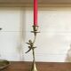 Vintage brass candlestick
