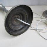 Paire de lampes de table argentées – XX ème