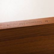 Danish mid-century walnut shelving unit in the style of Poul Cadovius, 1960s