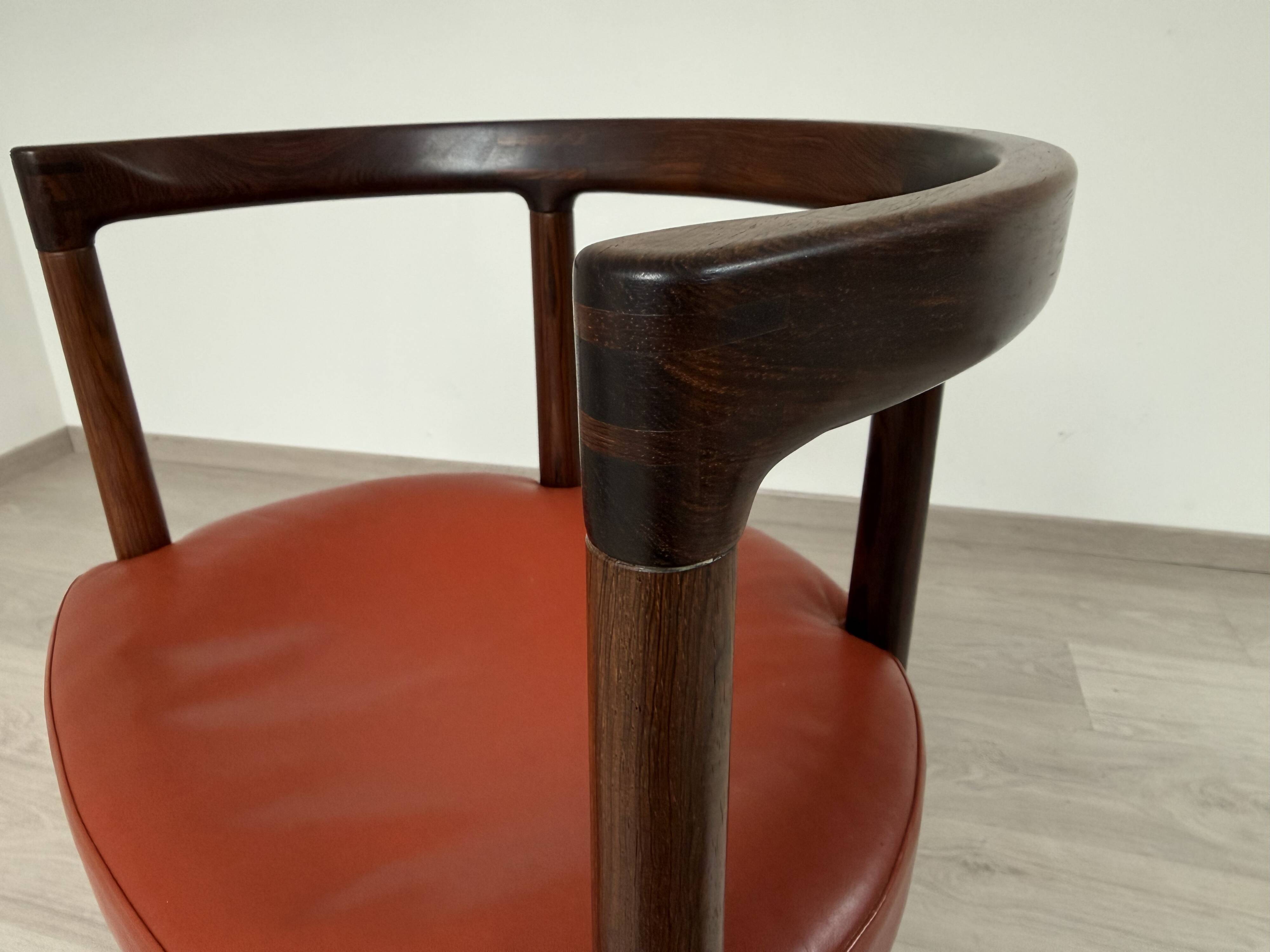 Set of 2 Scandinavian chairs Ole Gjerløv-Knudsen & Torben 1960