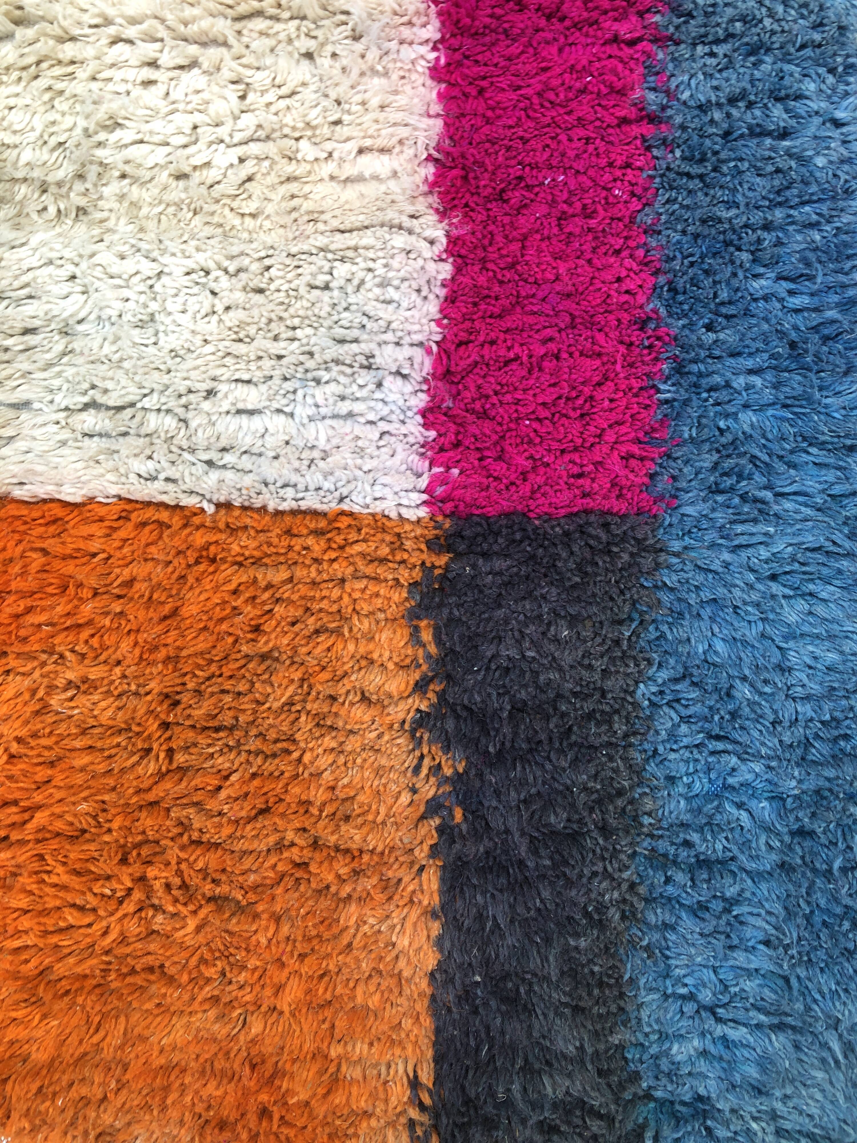 Moroccan Berber carpet Boujaad 1, 46x 0,93m