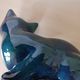Blue ceramic cat, 1980s.