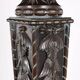 Old neo-Renaissance style column in carved wood Italy 20th Century