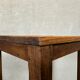 Brutalist side or plant table – oak