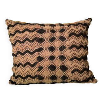 Cushion cover in vintage Kuba fabric