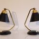 Pair of Scandinavian lamps or wall light 1960