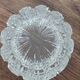 Antique cut glass candy box