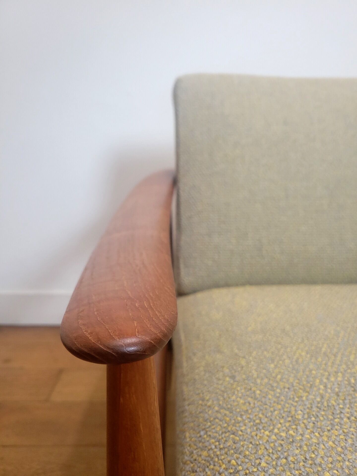 Vintage lounge chair in teak by Carl Straub, 1960