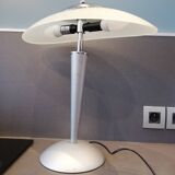 Metal mushroom lamp and Unilux glass