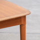 Scandinavian vintage extendable table double extension 1960