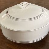 Art Deco Soup Tureen - Cream White
