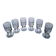 Port glass in crystal, Bayel