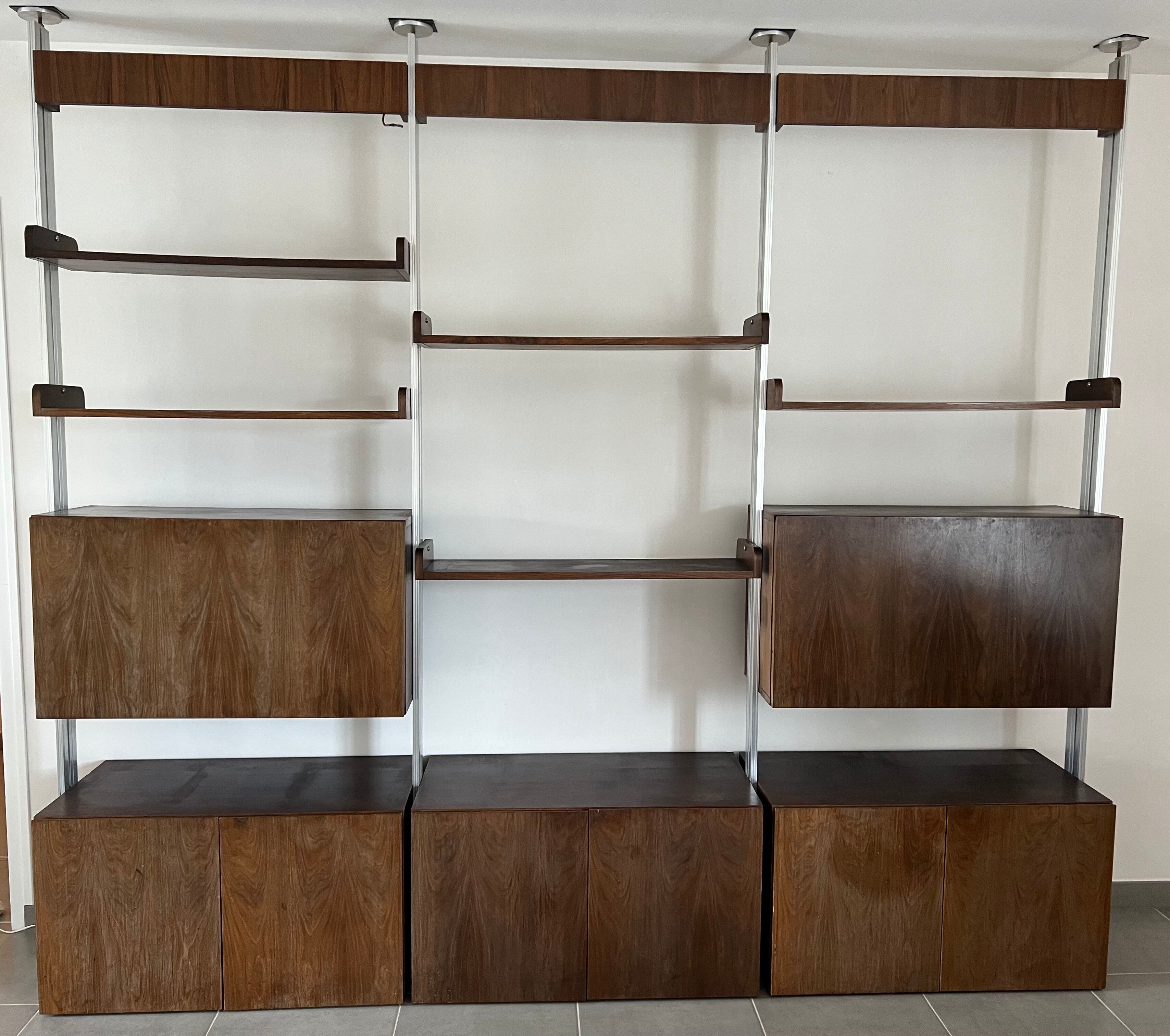 Bookcase / Modular furniture Roset line 70s