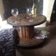 Table basse Touret sur roulettes