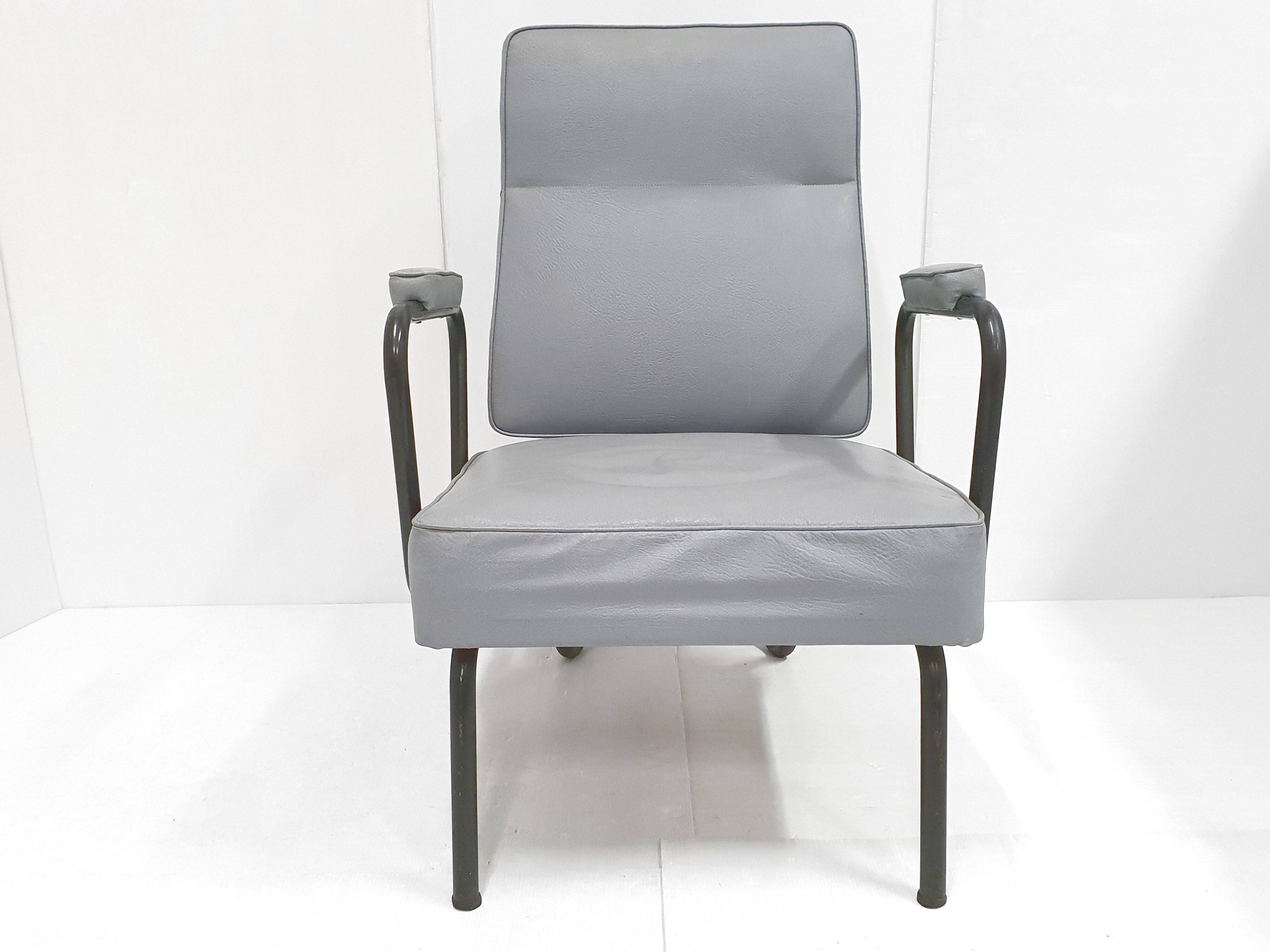Fauteuil Picardie de Jacques Hitier pour Tubauto, 1950