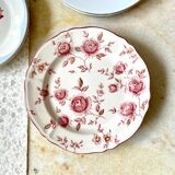 6 floral ceramic plates