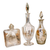 Lot de 3 carafes