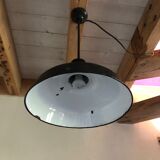 Enamelled sheeting suspension