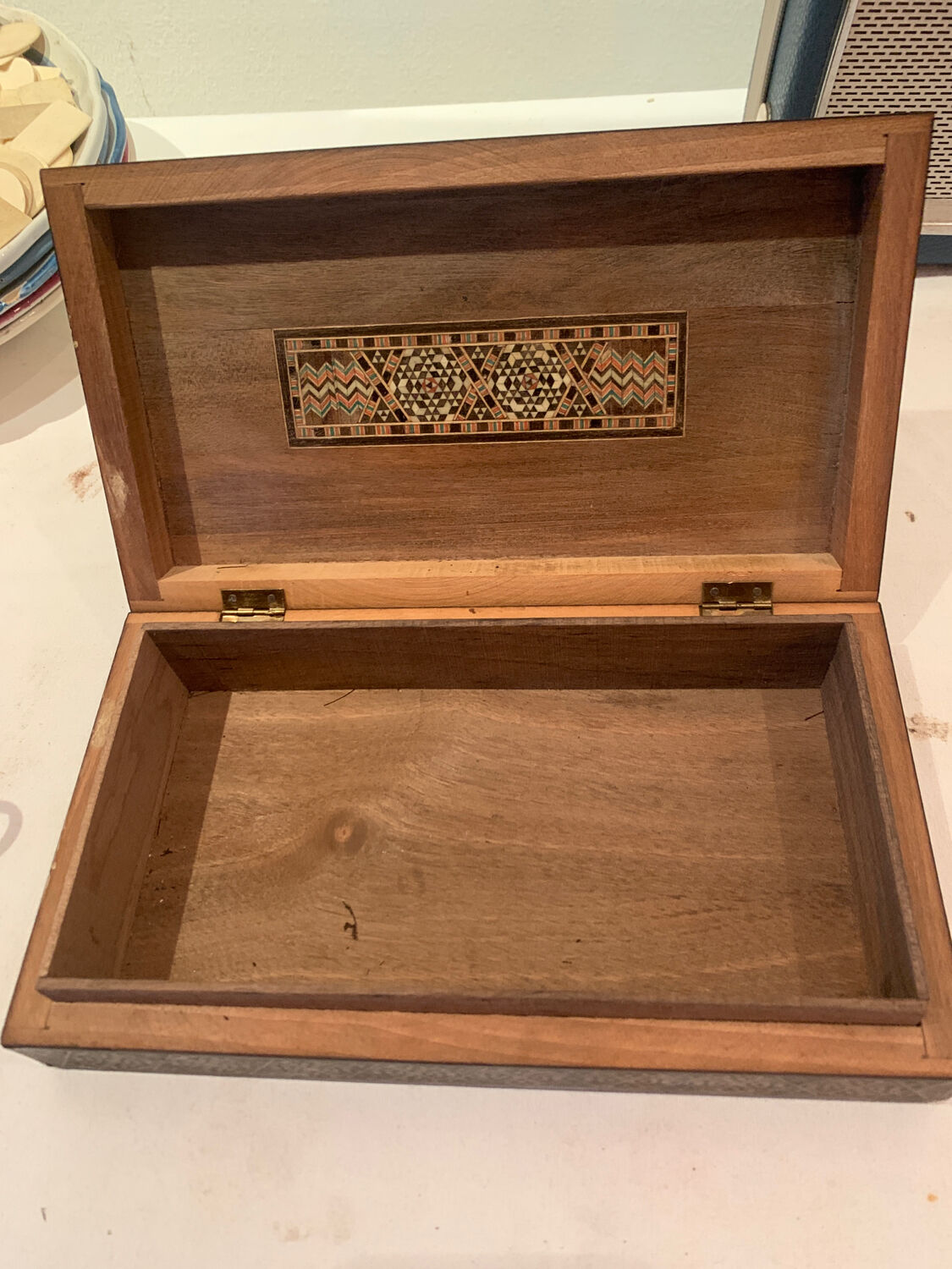 Coffret marqueterie