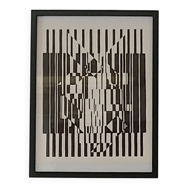 Victor Vasarely d'après Calcis 1956-59