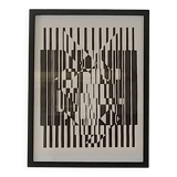 Victor Vasarely d'après Calcis 1956-59