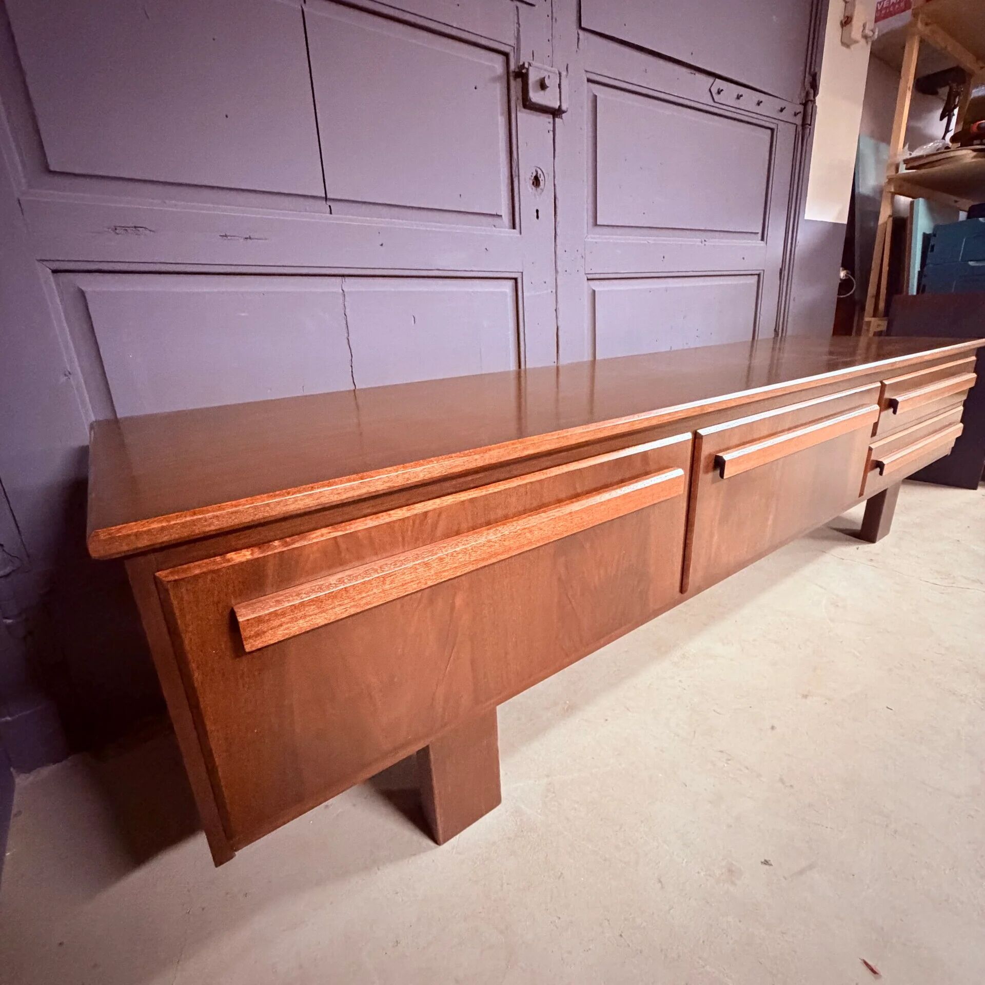 Brutalist sideboard, 1970s