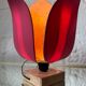 Vintage lotus flower lamp