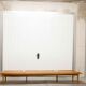 Scandinavian wardrobe 1960 honey color 4 doors L 205 cm