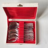 Silver plated teaspoons