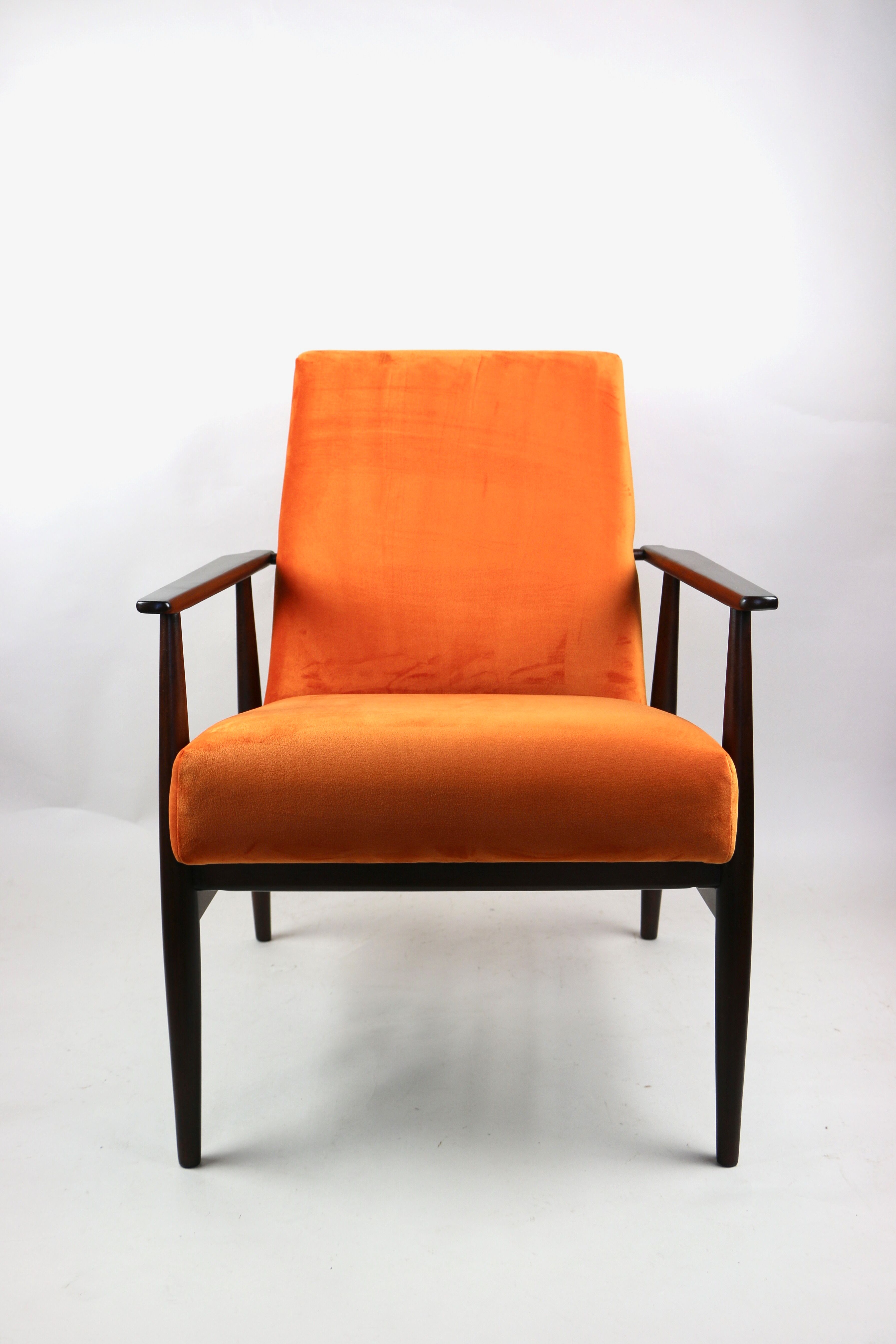 Vintage Fox orange easy chair, 1970s